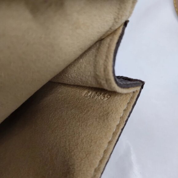 Louis Vuitton LV Shoulder Bag Pochette Twin PM Brown Monogram 490-022225 - Picture 15 of 16